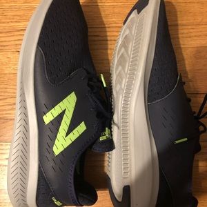 NIB Men’s New Balance FuelCore Coast V3 Running Shoe Pigment/Energy Lime 12.5